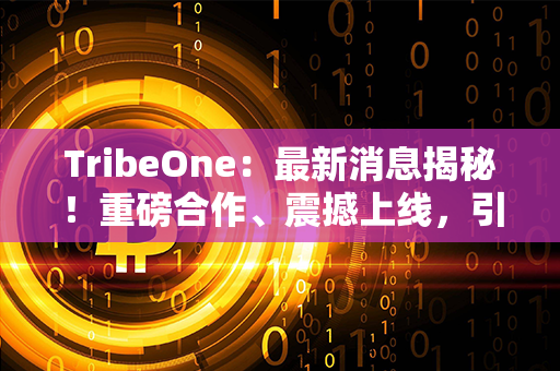 TribeOne：最新消息揭秘！重磅合作、震撼上线，引领新一代数字化生态！