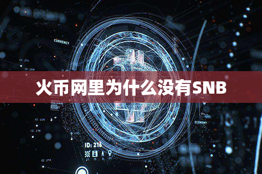 火币网里为什么没有SNB