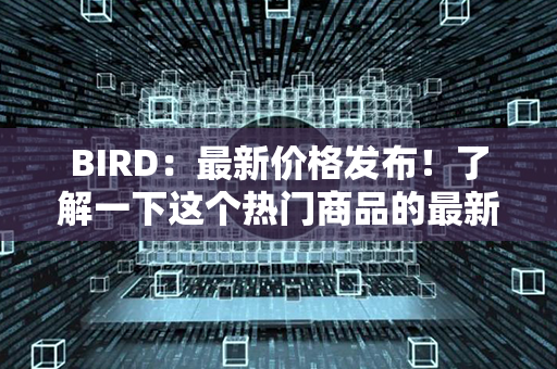 BIRD：最新价格发布！了解一下这个热门商品的最新行情！