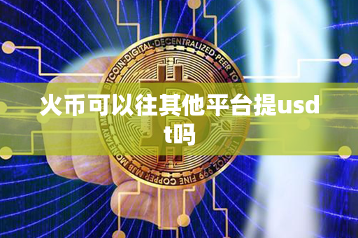 火币可以往其他平台提usdt吗