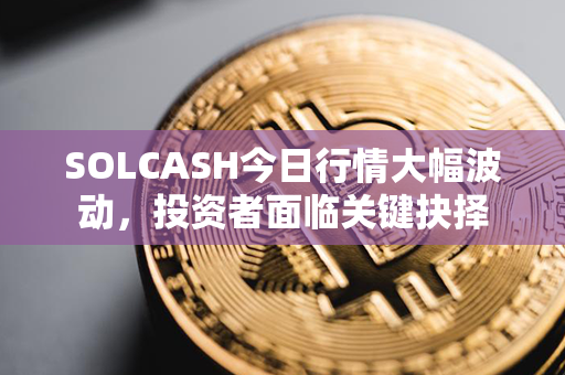 SOLCASH今日行情大幅波动，投资者面临关键抉择